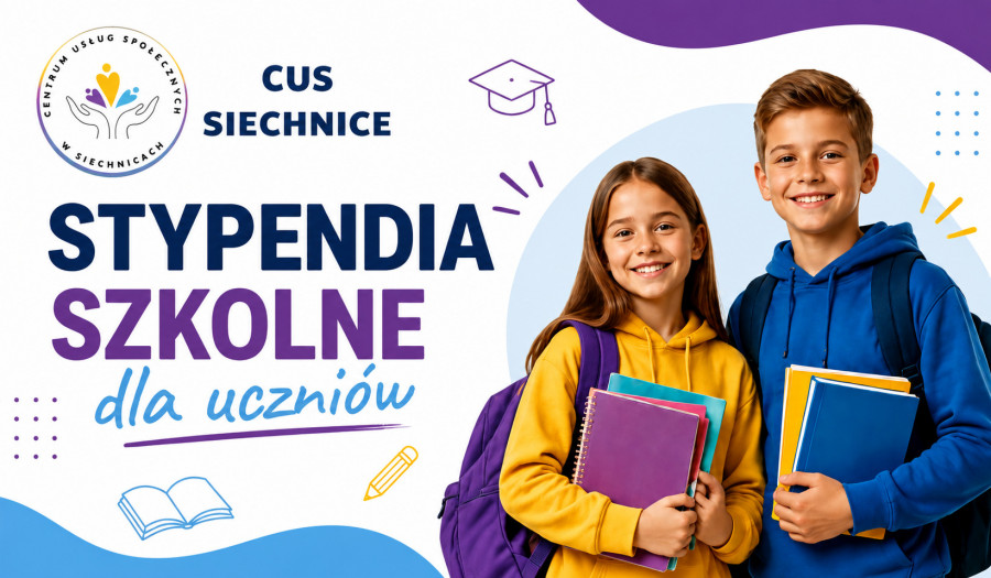 Siechnice: Wsparcie dla uczniów w nowym roku szkolnym. Można składać wnioski o stypendium