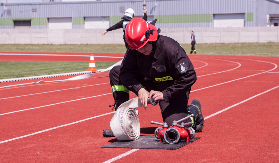 Siechnice: Powiatowe Zawody Sportowo - Pożarnicze drużyn OSP
